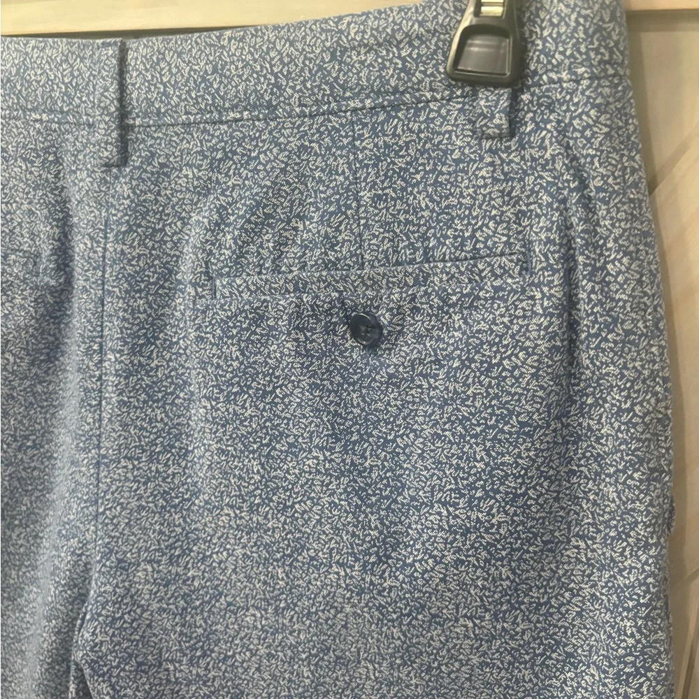 Banana Republic Blue Textured Shorts